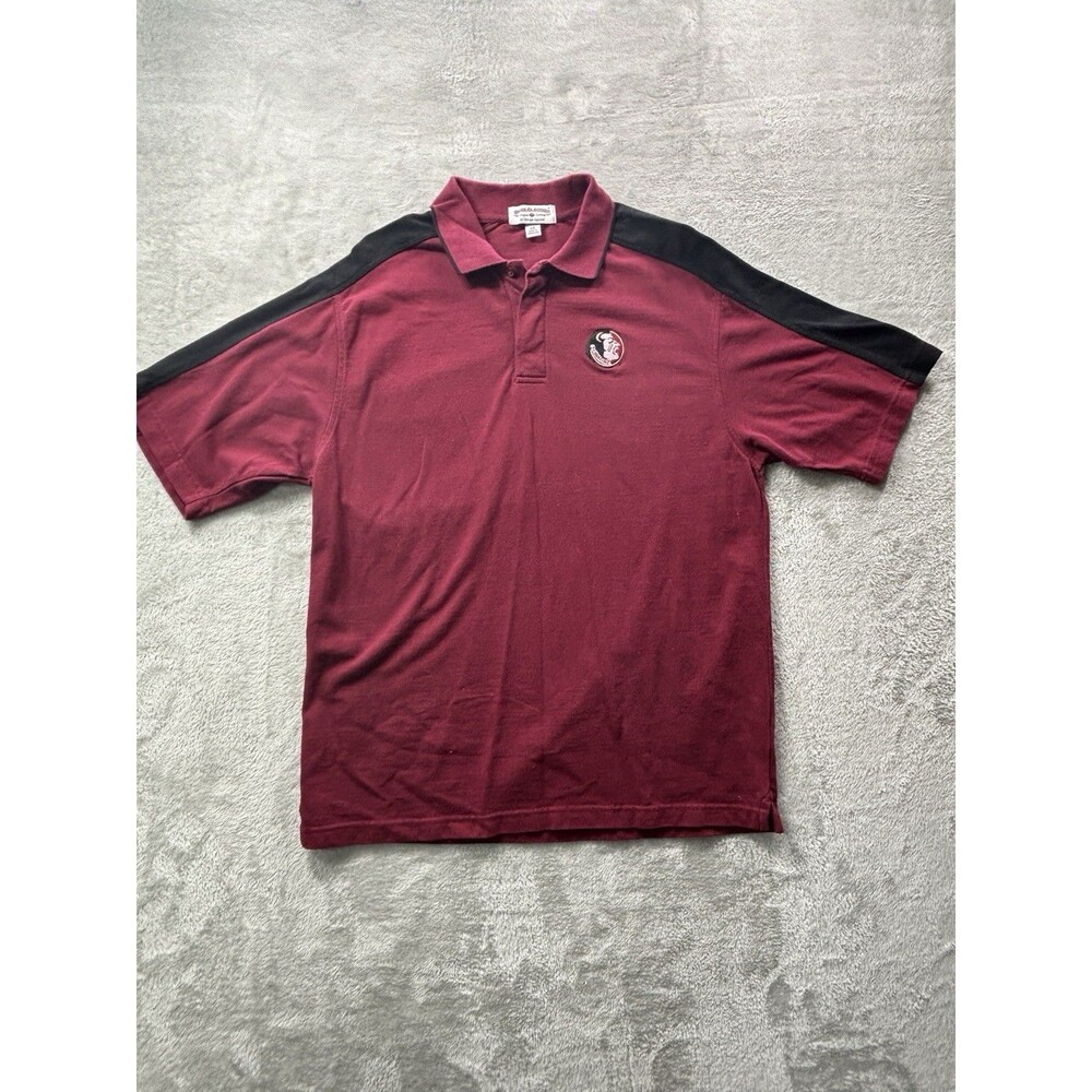 Florida State Seminoles Short Sleeve Polo Shirt Men’s size Medium
